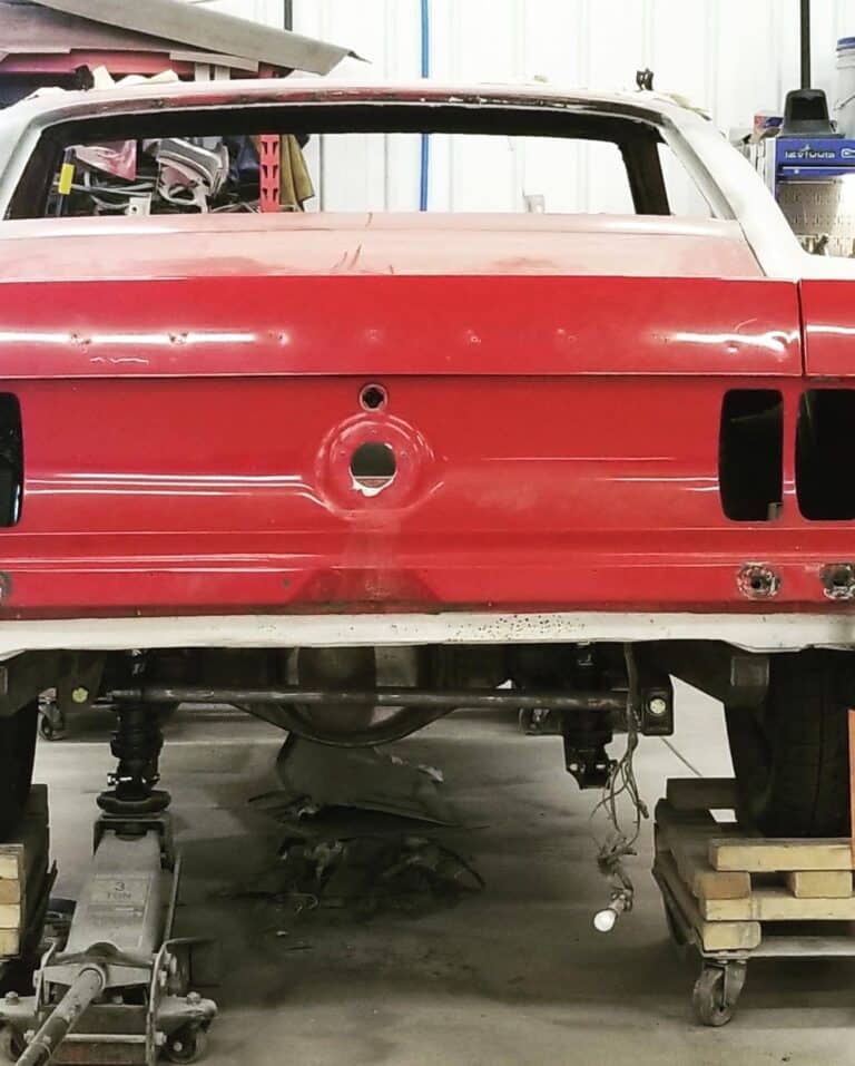 1969 Mustang full restoration